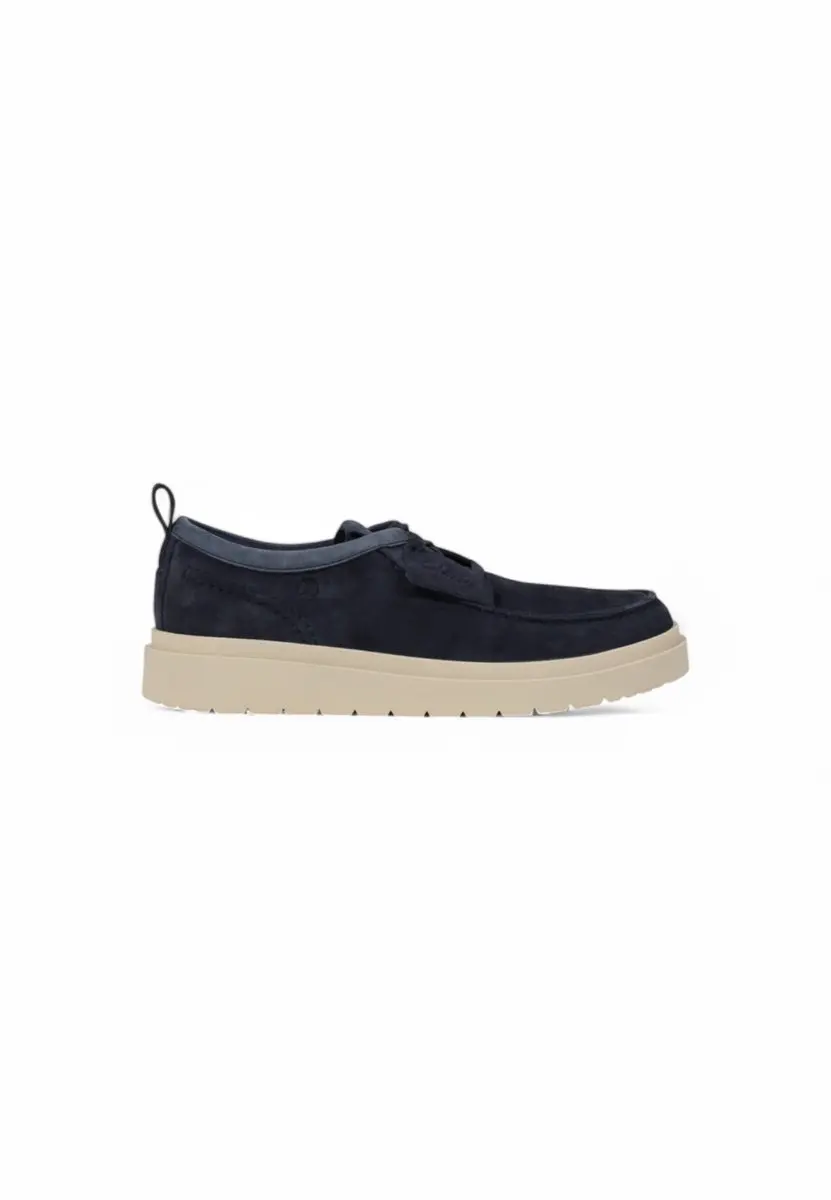 Clarks Heren Sneakers In Blauw