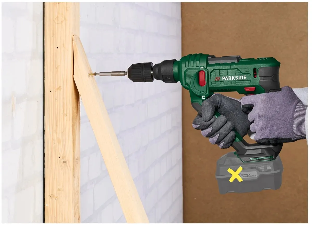 Parkside 20V Accuboorhamer SDS-plus - 1 Joule - 5000 Slagen - afbeelding 6 van 6