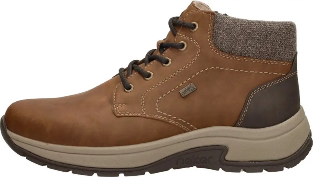 Rieker Veterboots - Bruin - Maat 44