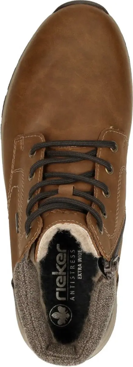 Rieker Veterboots - Bruin - Maat 44