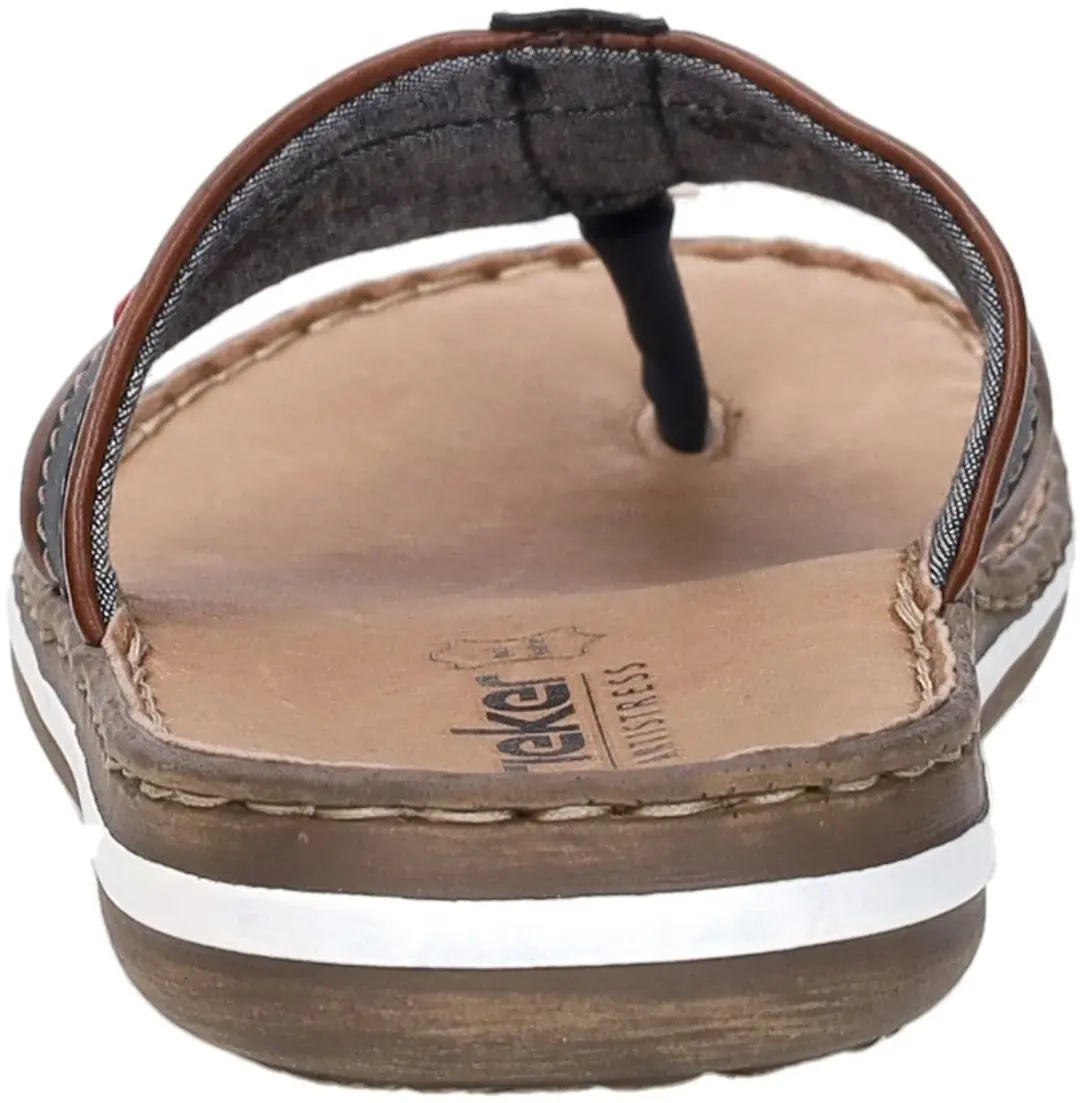Rieker Teenslipper 351207 - Blauw - Maat 43