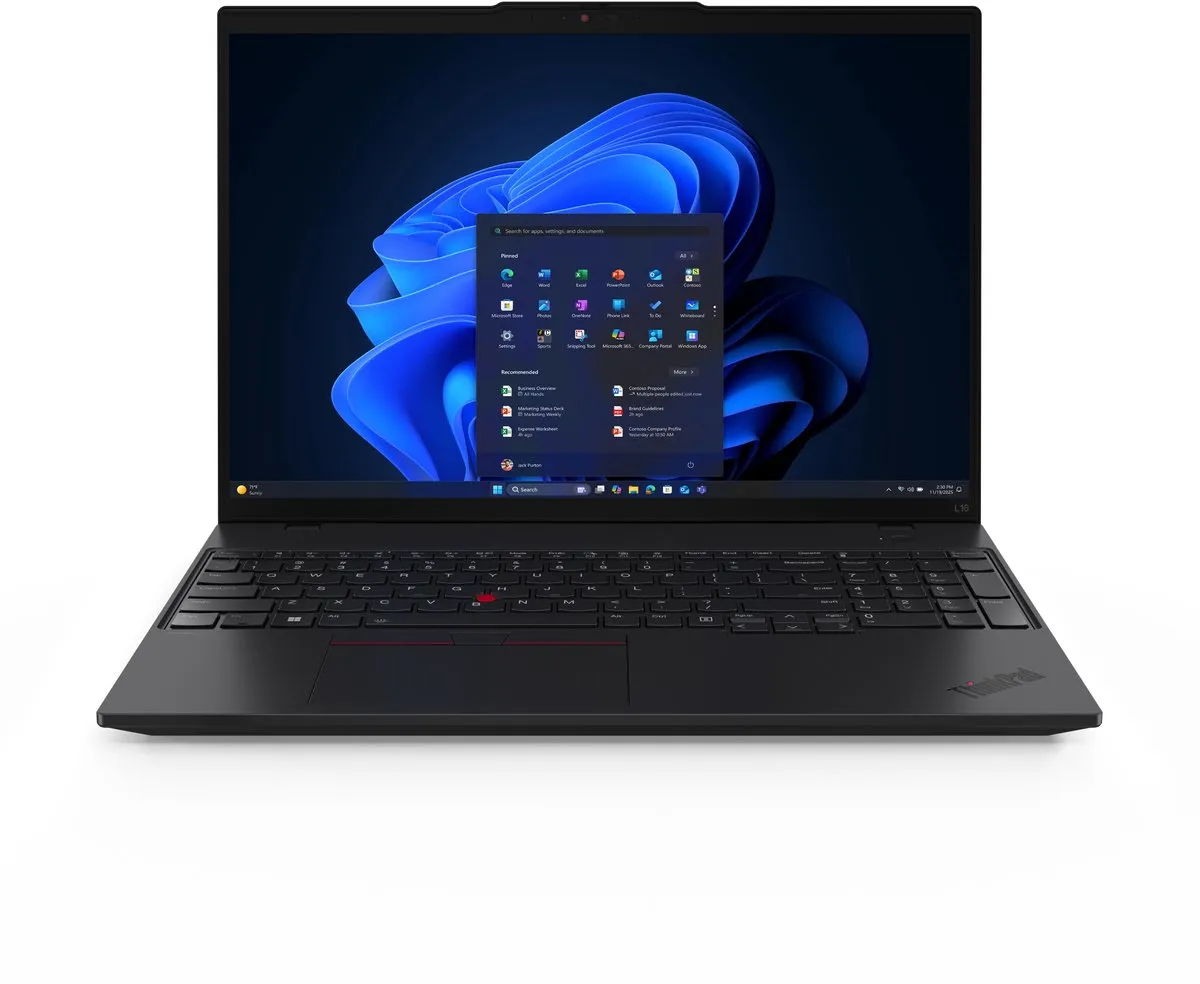 Lenovo ThinkPad L16 Gen 2 Core Ultra 5 225U Laptop 16" WUXGA - 16GB 512GB - Zwart