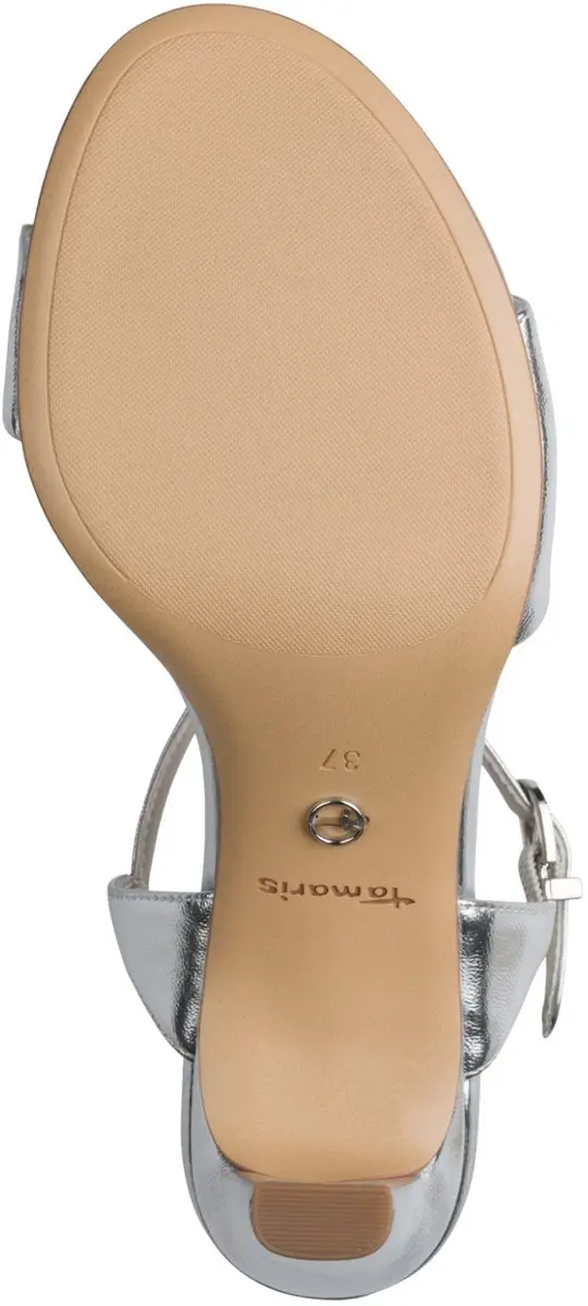 Tamaris Dames Sandalen - Zilverkleurig - afbeelding 6 van 6
