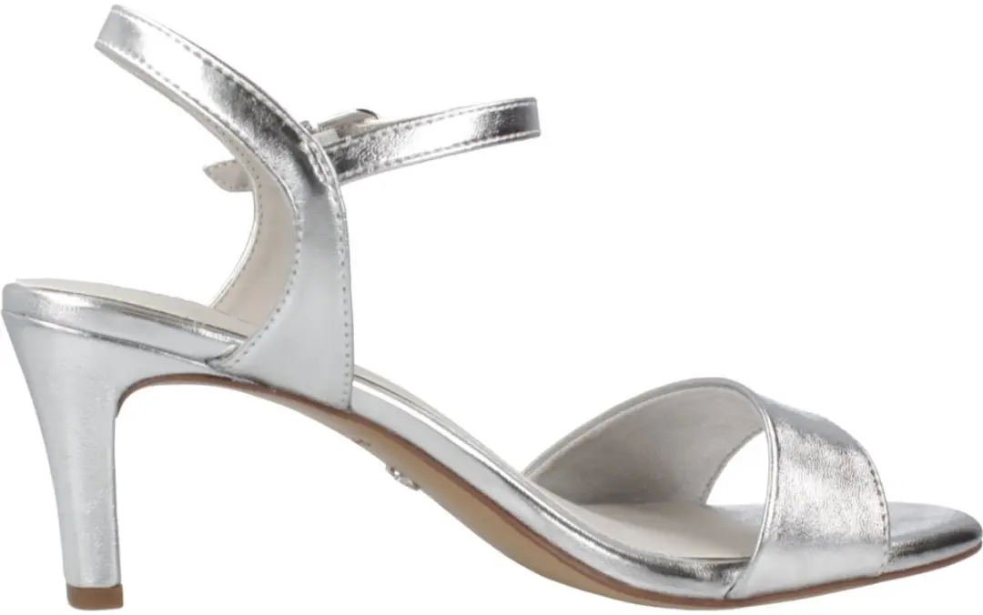Tamaris Dames Sandalen - Zilverkleurig - afbeelding 2 van 6