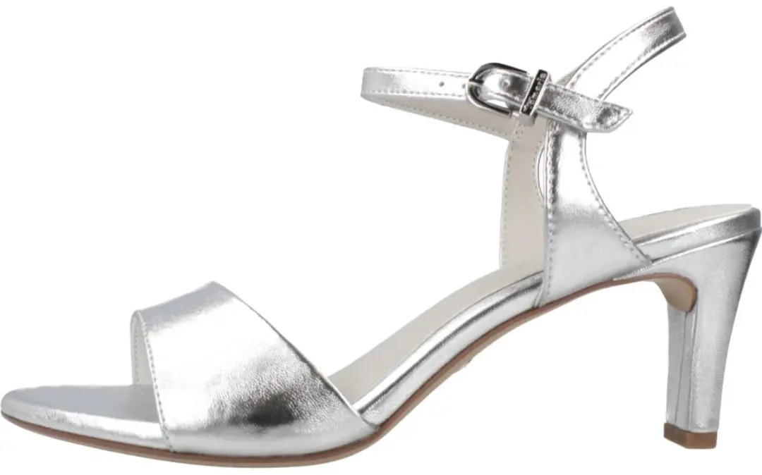Tamaris Dames Sandalen - Zilverkleurig - afbeelding 4 van 6