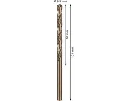 Bosch Professional ST. LINE 6,5mm HSS-Co Boren - 10 Stuks - afbeelding 3 van 4
