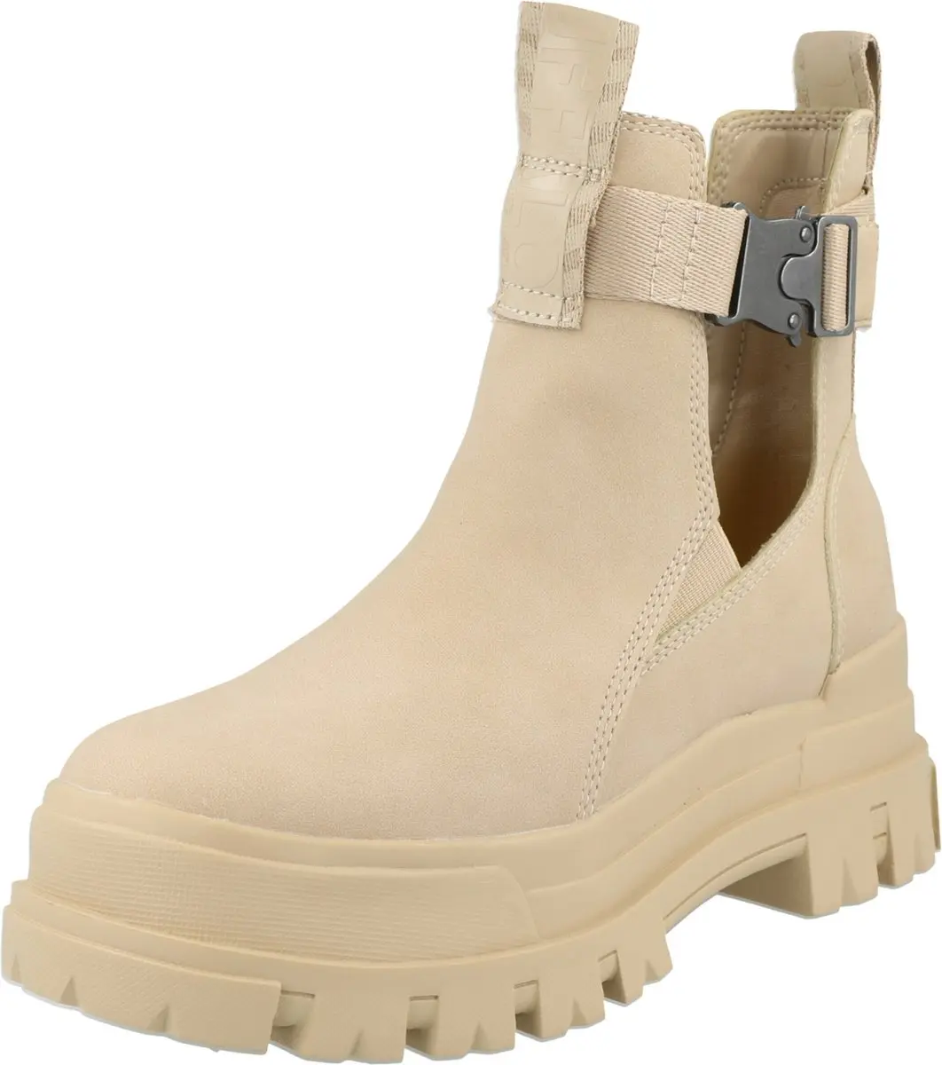 Buffalo Aspha COA Vegan Enkellaarsjes Plat