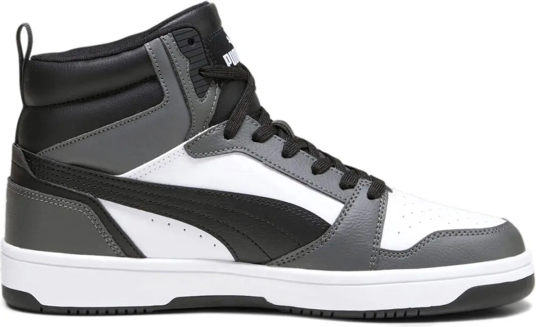 PUMA Rebound v6 Heren Sneakers - Grijs/Wit/Zwart - afbeelding 5 van 6