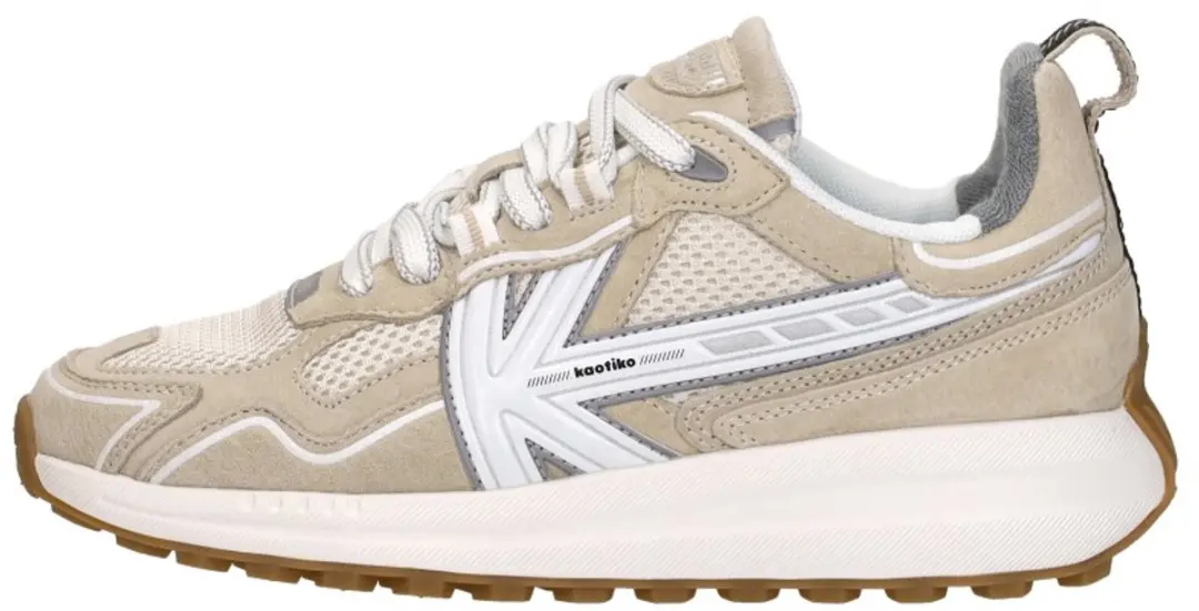 Kaotiko Detroit Tech Sneakers - Beige - Maat 38 - afbeelding 2 van 6