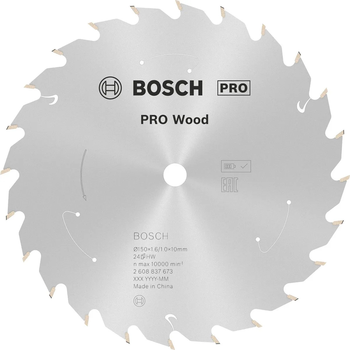 Bosch Professional PRO Wood Zaagblad 150mm