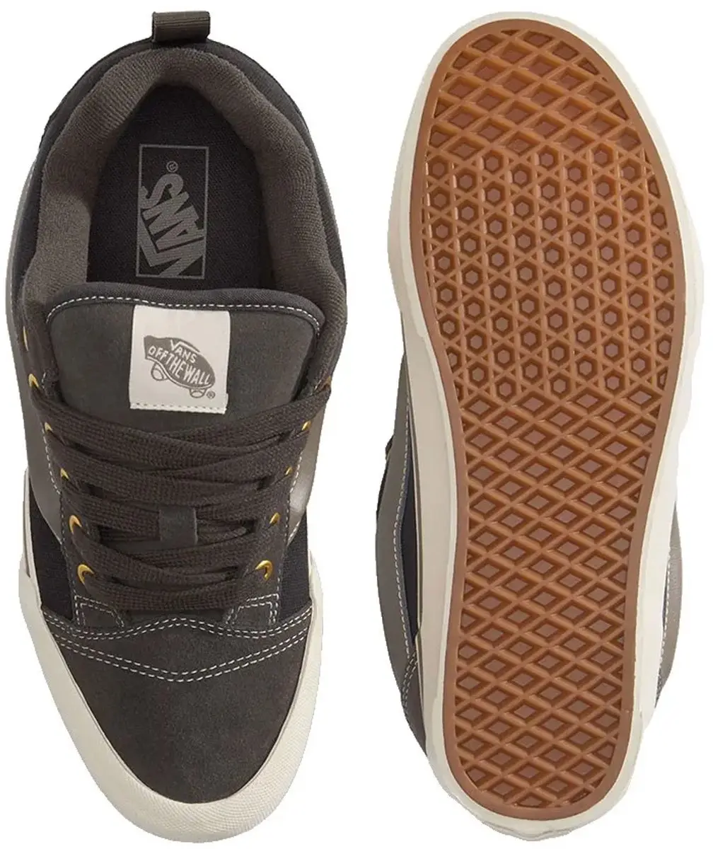 Vans Knu Skool Schoenen 42.5 - Workwear Black/Dark Gray - afbeelding 4 van 4