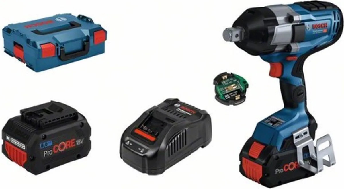 Bosch Professional GDS 18V-1050 HC Slagmoeraanzetter - 2x 8.0Ah accu's