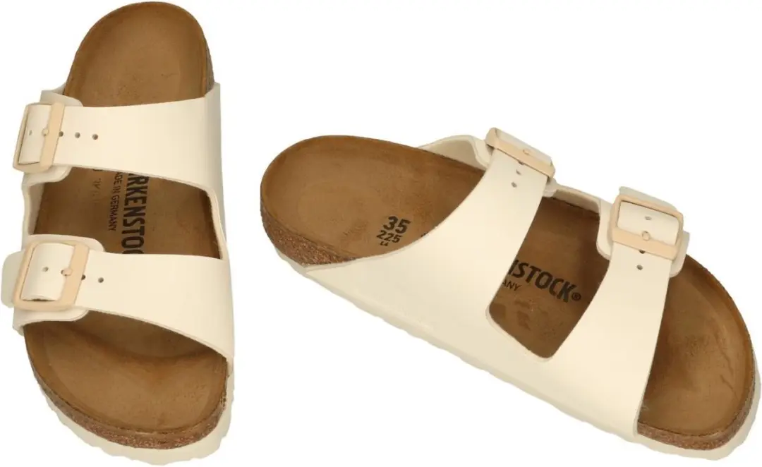 Birkenstock Arizona BS Slippers - Maat 39 - Eggshell - afbeelding 5 van 6