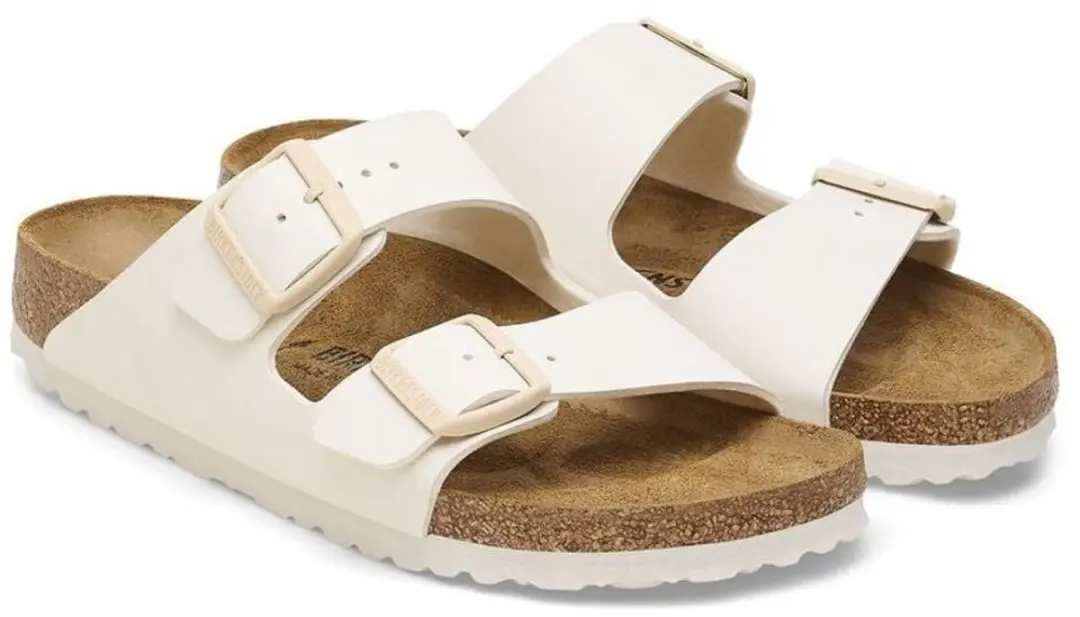 Birkenstock Arizona BS Slippers - Maat 39 - Eggshell - afbeelding 4 van 6