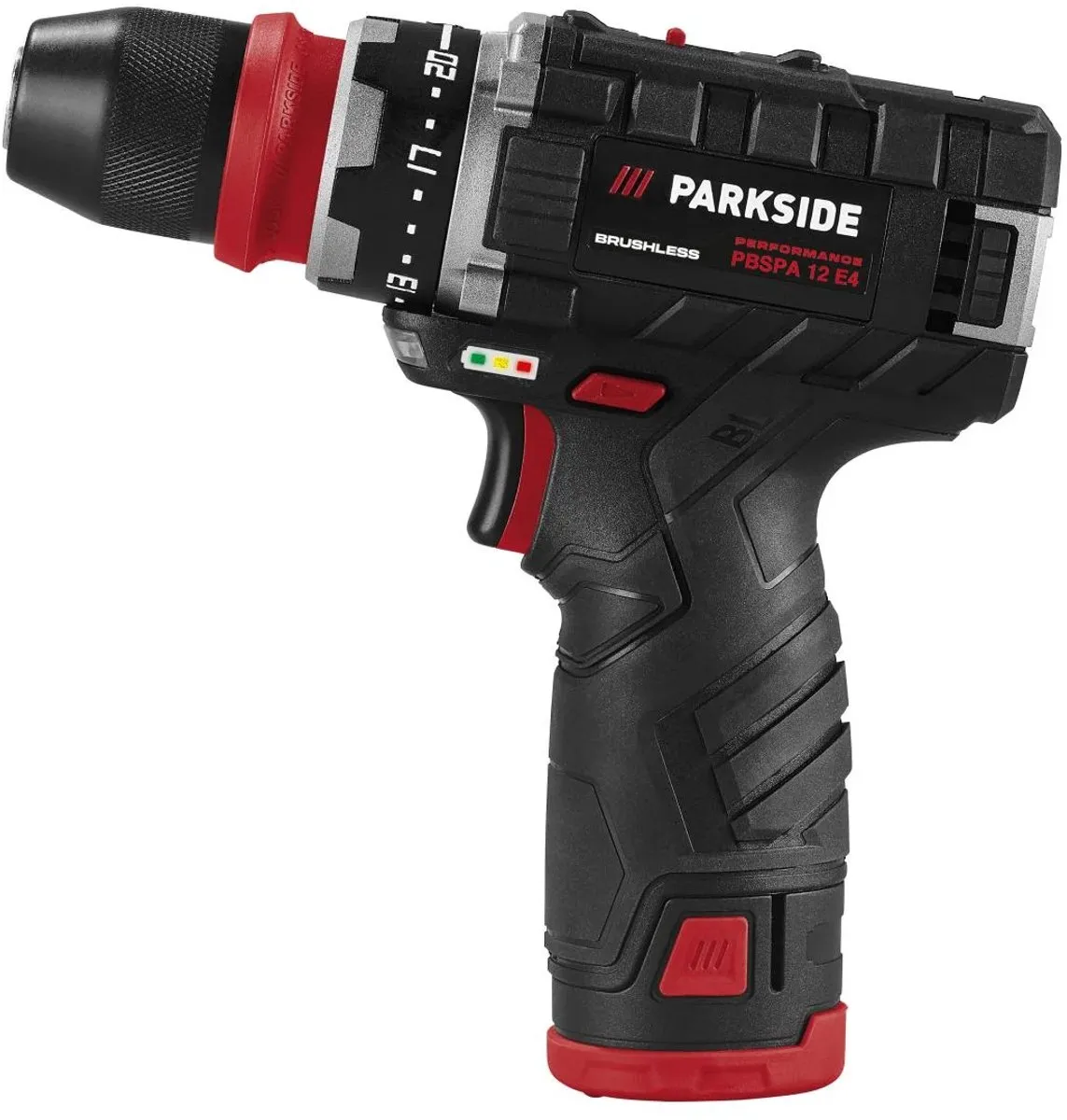 Parkside Performance Accu Schroefboormachine 12V - 2x 2000mAh - 2 snelheden