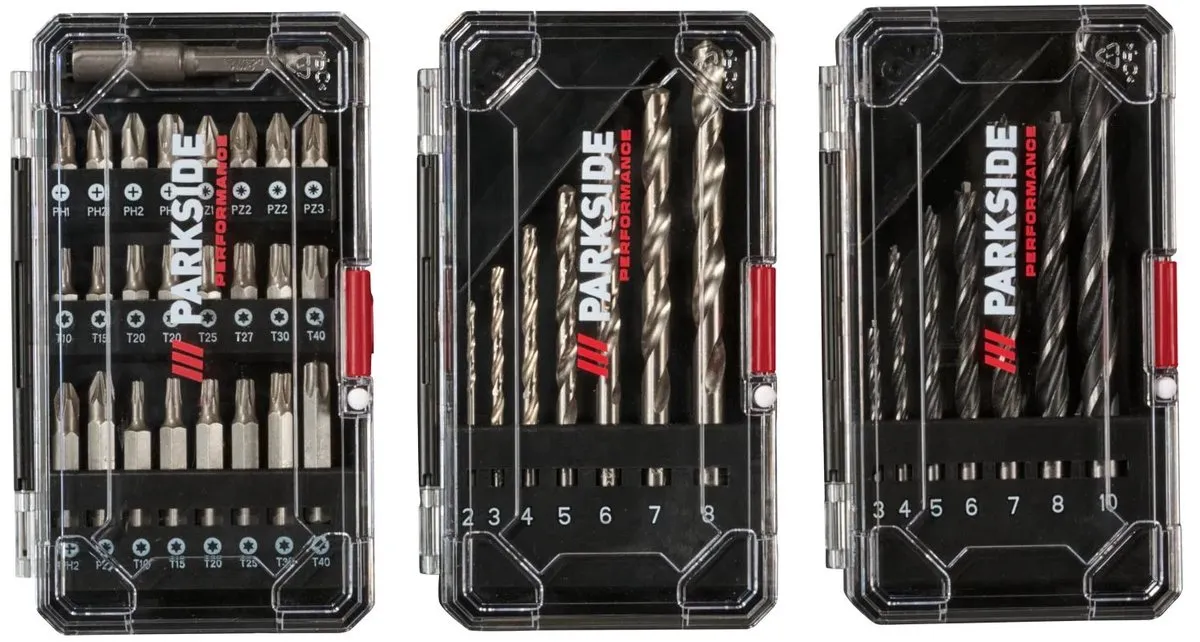 Parkside Performance Accu Schroefboormachine 12V - 2x 2000mAh - 2 snelheden