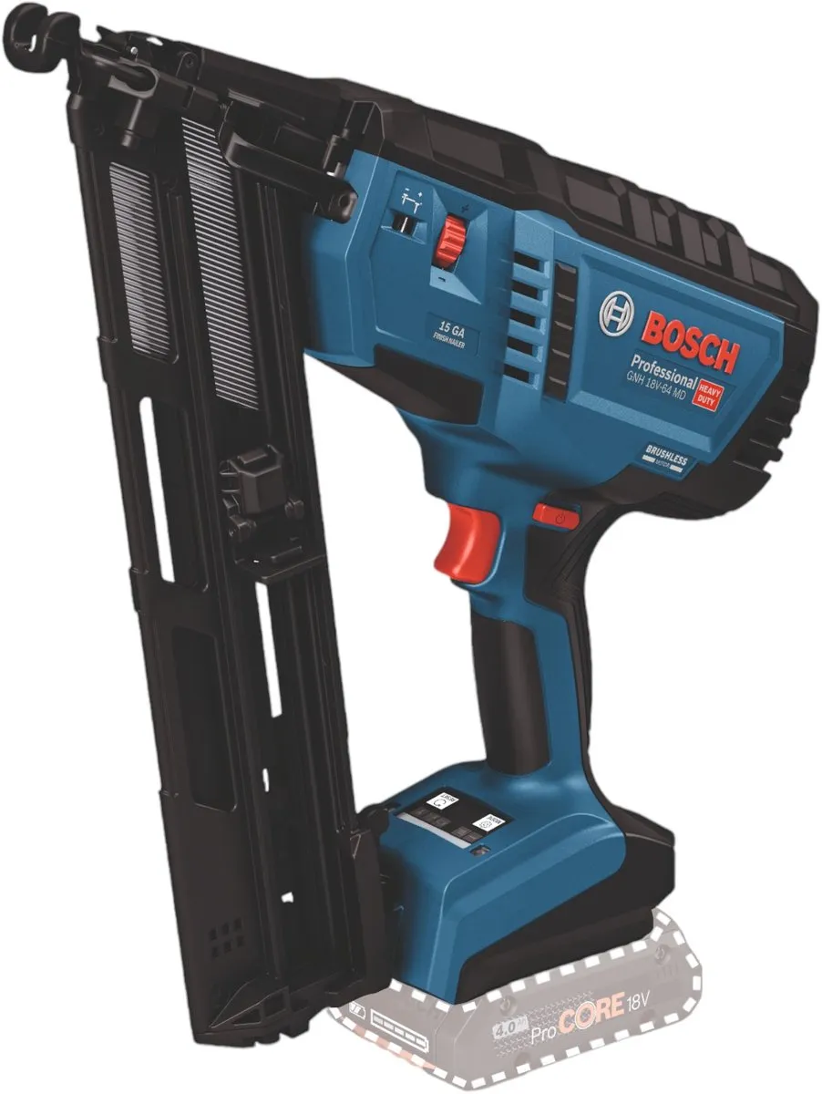 Bosch Professional GNH 18V-64 MD Accu Afwerktacker 15Ga