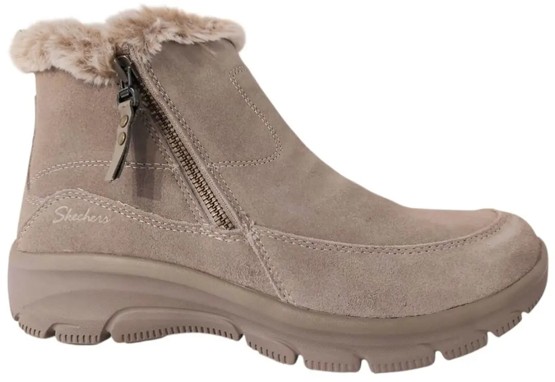 Skechers Korte Laars 167862 TPE Easy Going Cool Zip Taupe