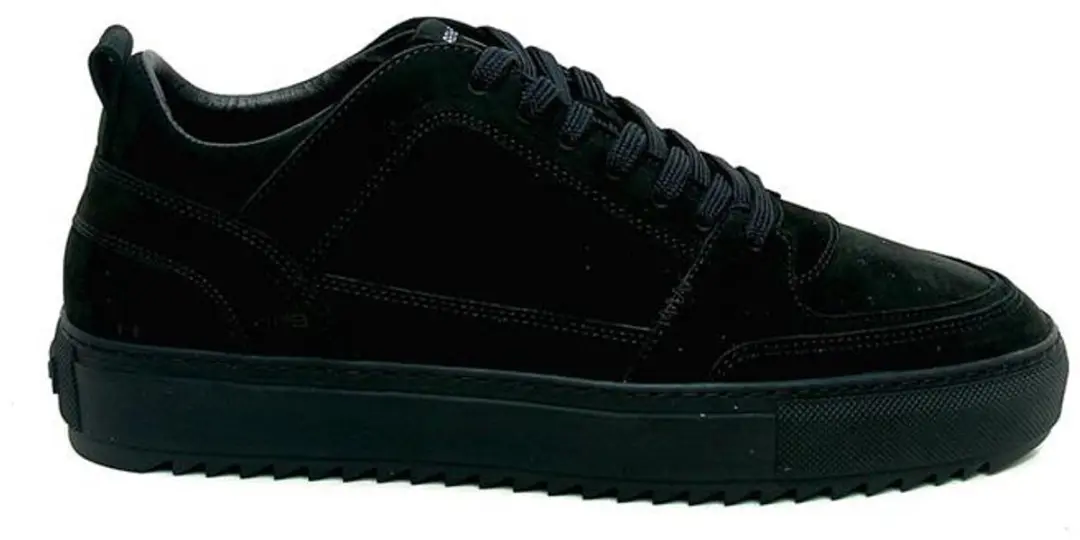 Rehab Creon Nub Half Hoge Sneaker 2542.675203.1212 - Zwart - afbeelding 3 van 6