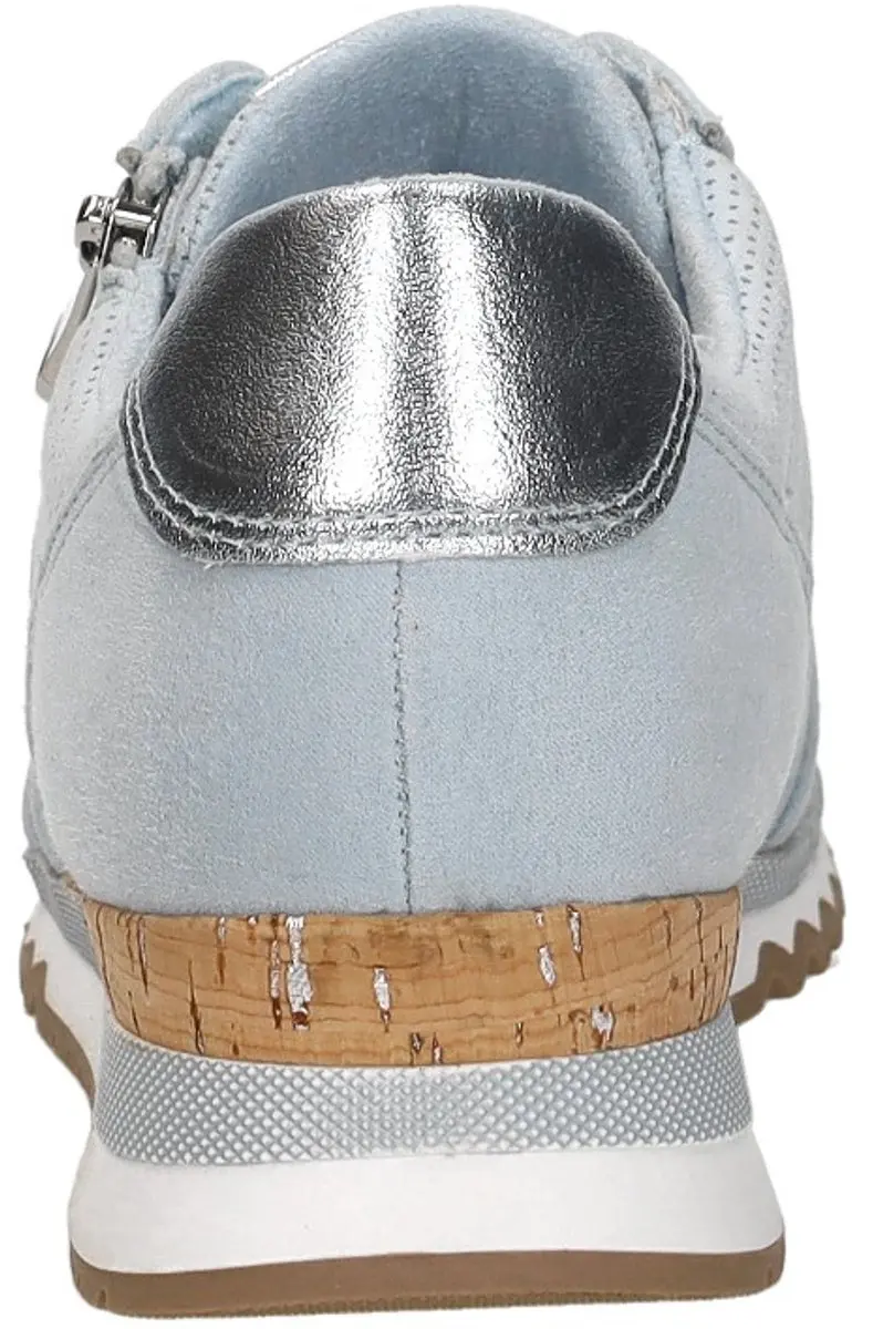 Marco Tozzi Sneakers Laag - Licht Blauw - Maat 37 - afbeelding 6 van 6