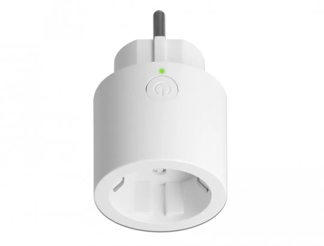 Delock 11827 WLAN Power Socket - MQTT - Energie Monitoring - Wit - afbeelding 2 van 6