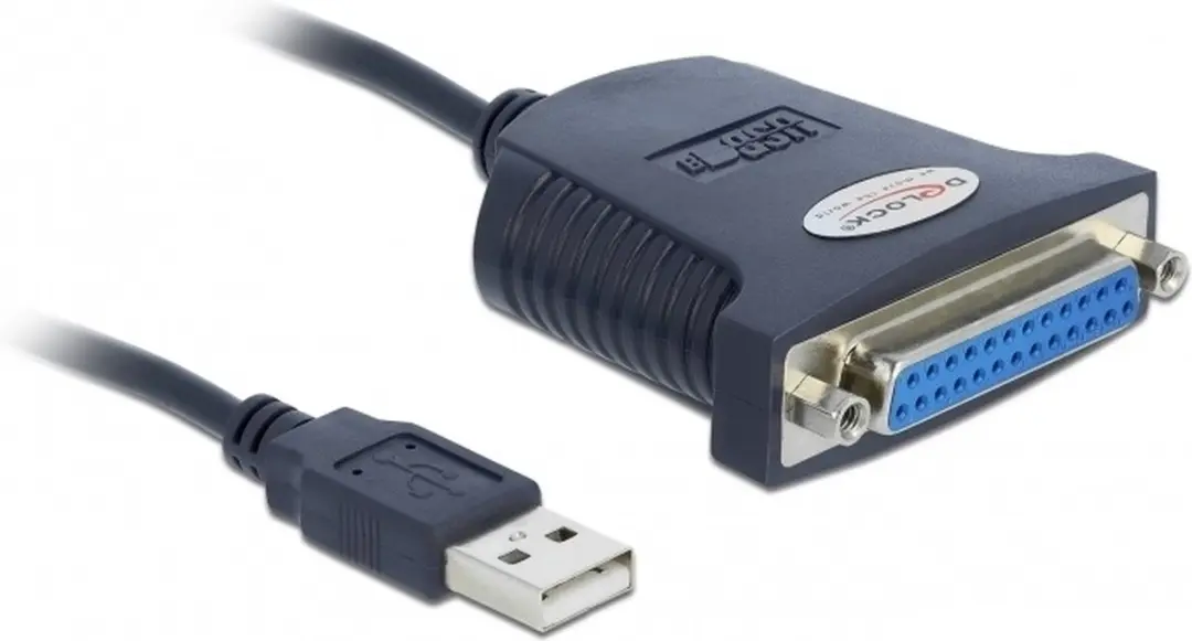 Delock USB 1.1 naar Parallel Kabel 1m