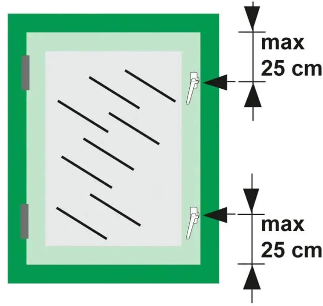 AXA Raamboom 3302 Wit - Ventilatienok