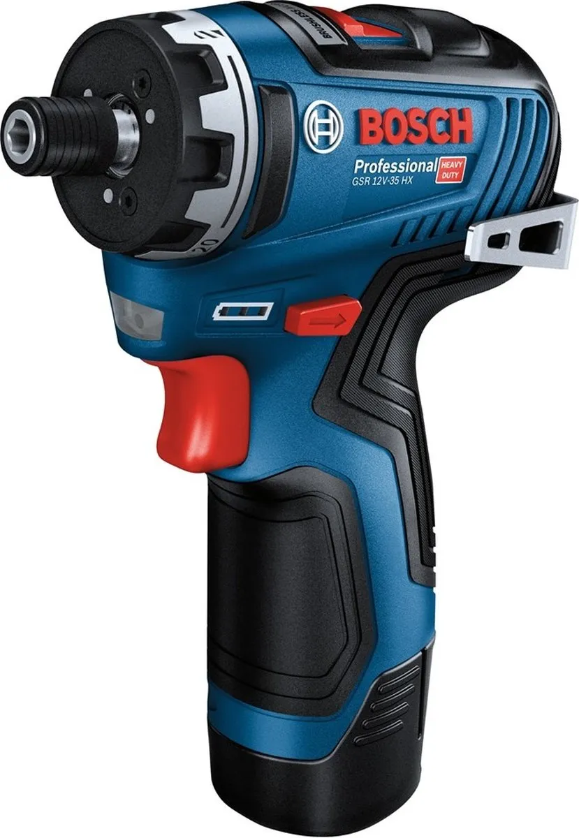 Bosch Professional GSR 12V-35 HX Accu Schroefboormachine - 2x 3000mAh
