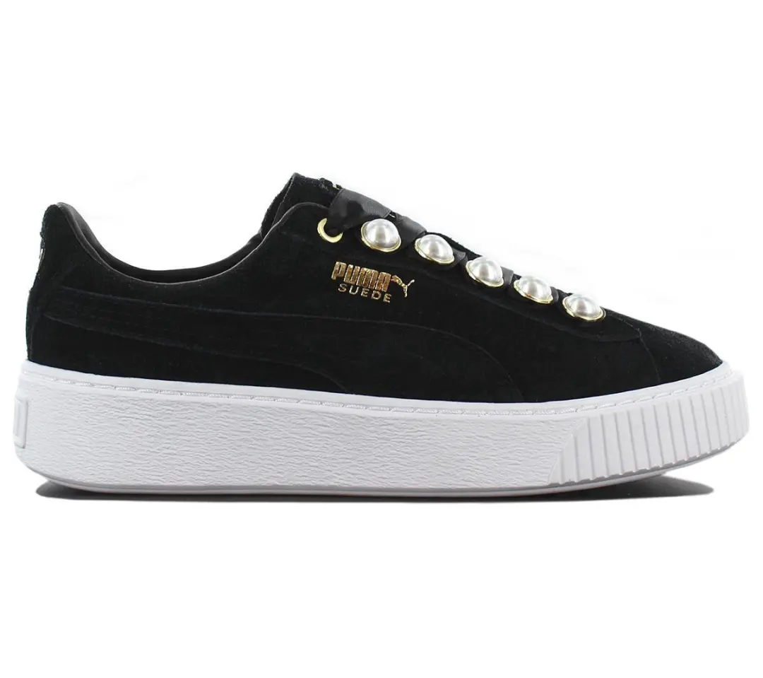 Puma Suede Platform Bling Wns 366688-01 Dames Sneakers Sportschoenen Schoenen Zw