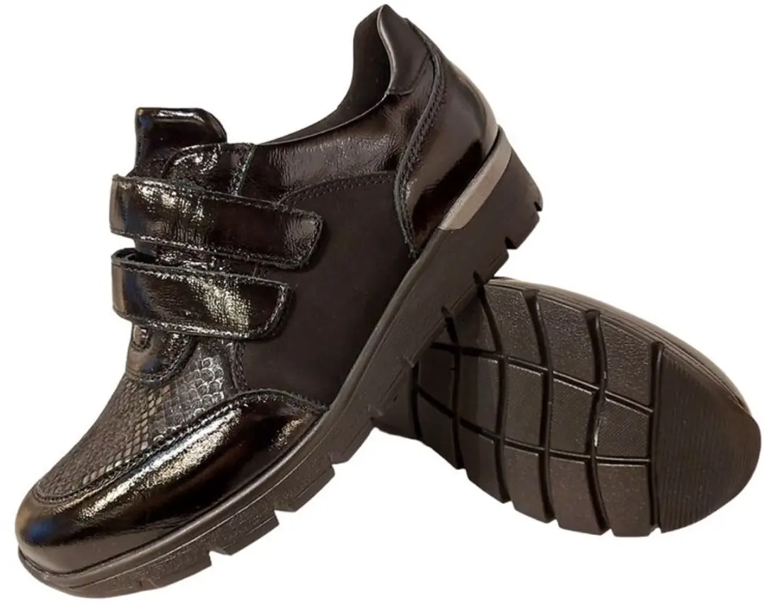 Wäldlaufer Orthotritt Klittenbandschoen 626K31 - 40.5 Zwart