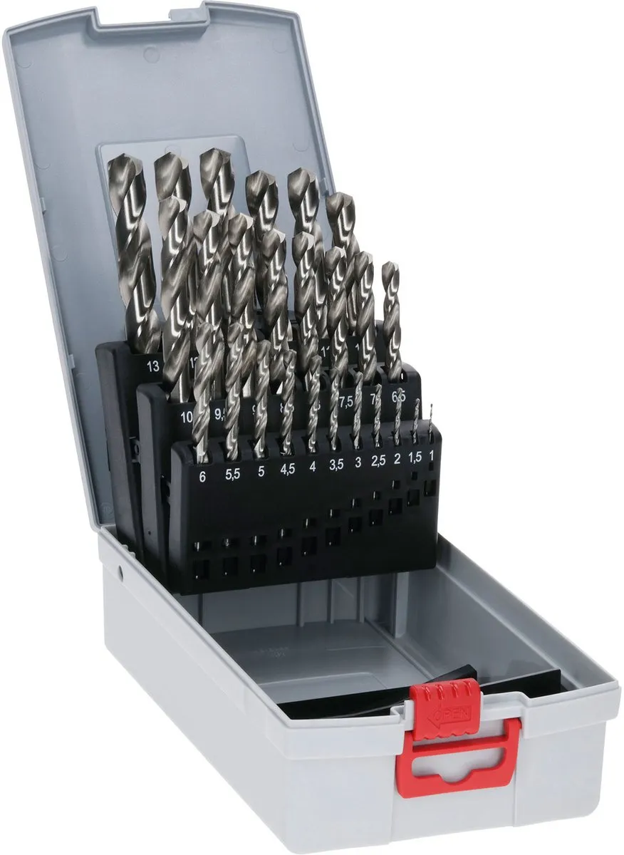 Bosch Professional Metaalboormachine HSS-G Set 25ST - 25 Stuks