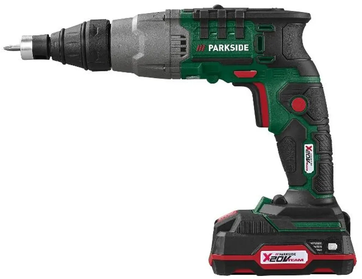PARKSIDE Accu-gipsplaatschroefmachine 20V 4054386079984 - 15 Nm - 2000 mAh