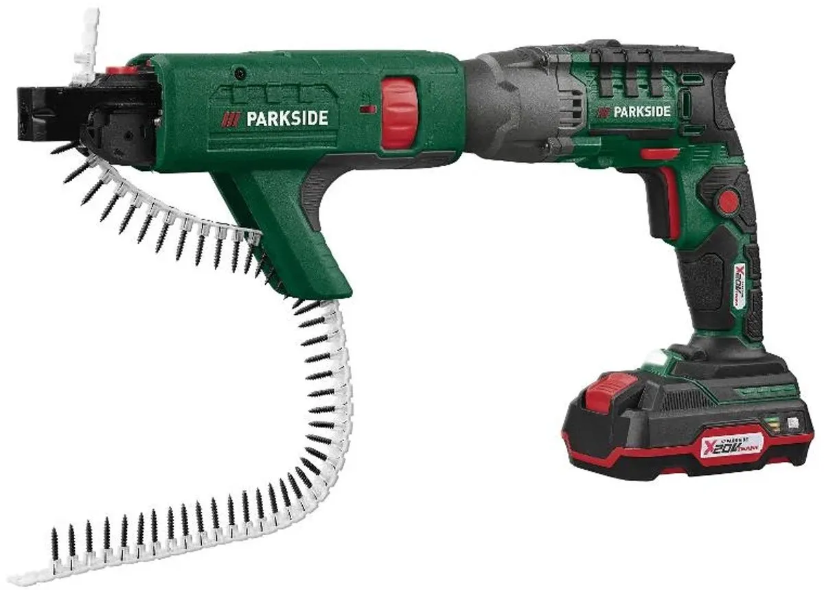 PARKSIDE Accu-gipsplaatschroefmachine 20V 4054386079984