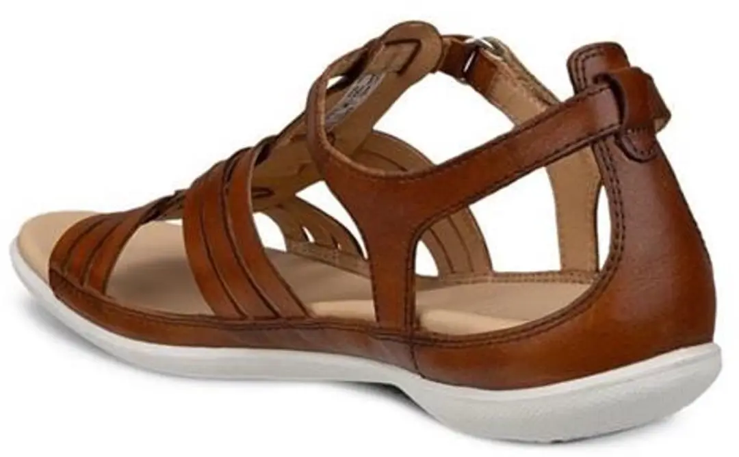 ECCO Flash W Roman Dames Sandaal - Cognac - Maat 41 - afbeelding 3 van 6