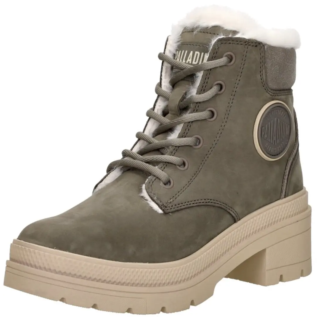 Palladium PALLARISE NBK WL Hoge Sneakers - Groen