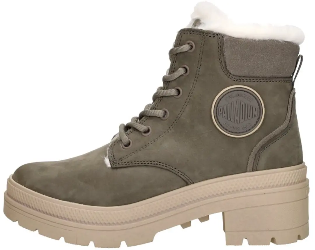 Palladium PALLARISE NBK WL Hoge Sneakers - Groen