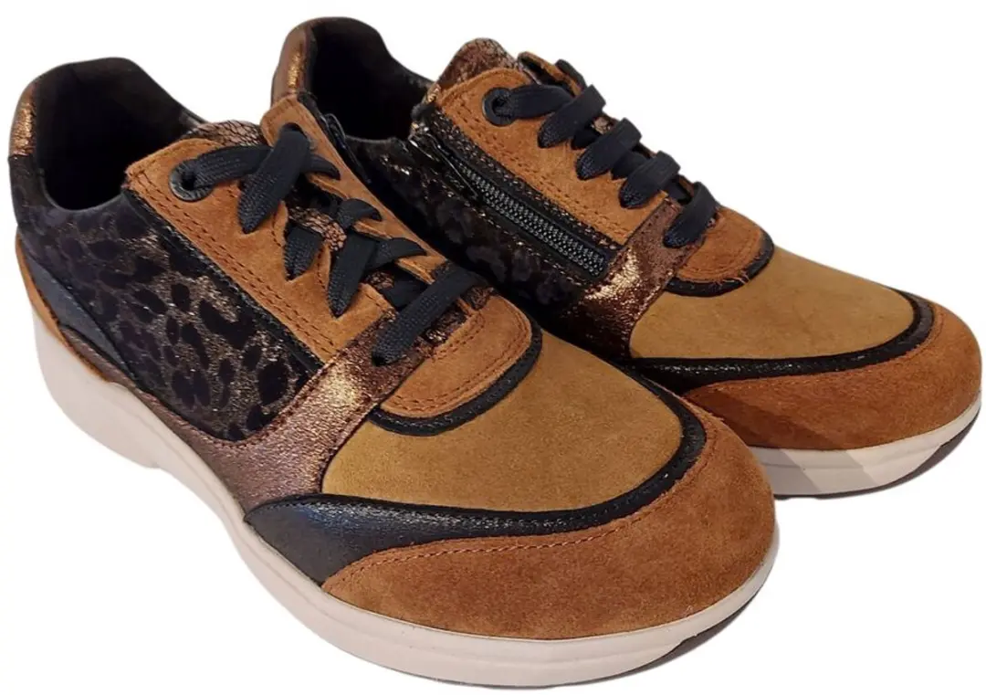 Xsensible Stretchwalker Sneaker Andorra 30229.2.370 HX Cognac Combi