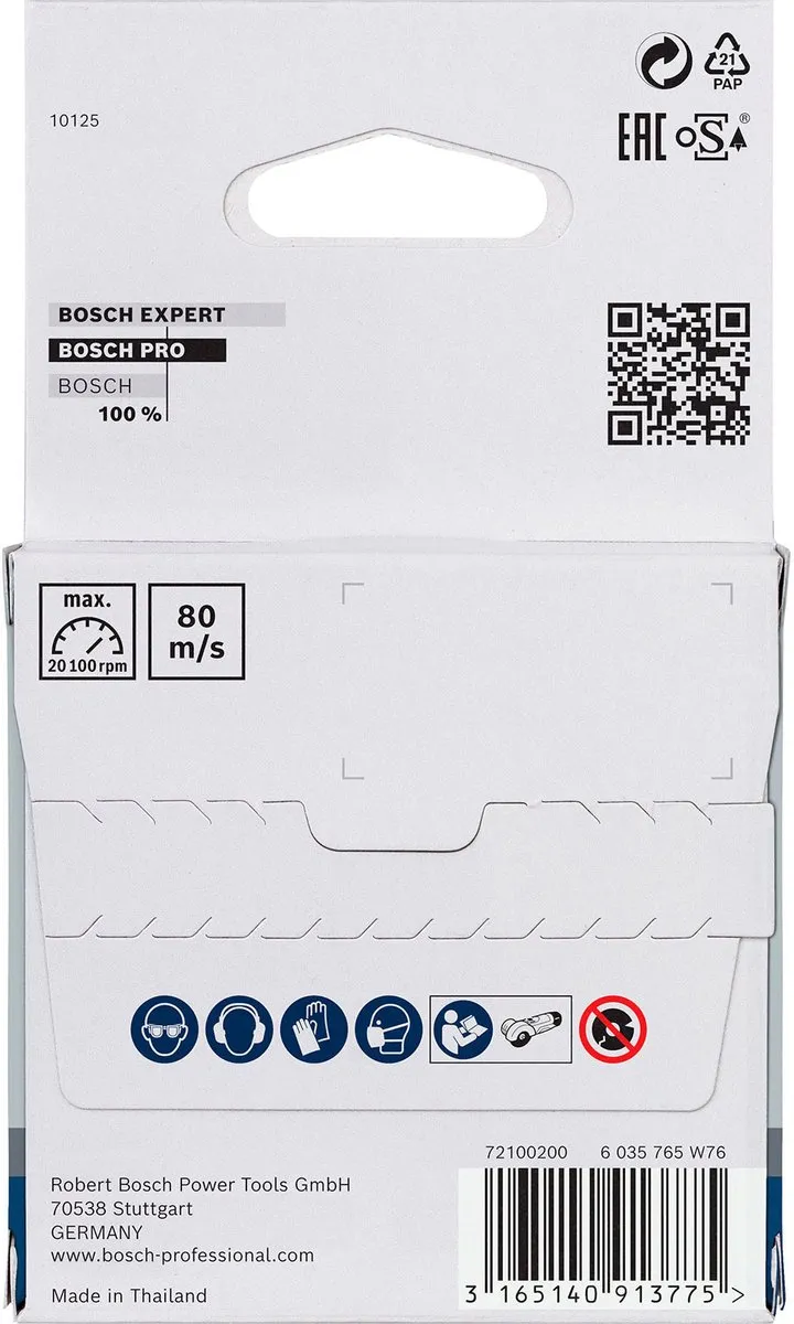 Bosch Professional 2608601705 Afbraamschijf - 76mm - 10mm - 2 Stuks