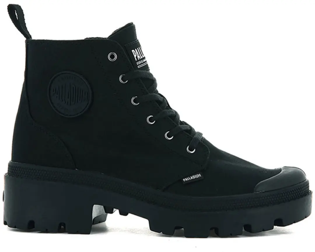 Palladium Pallabase Twill sneakers zwart