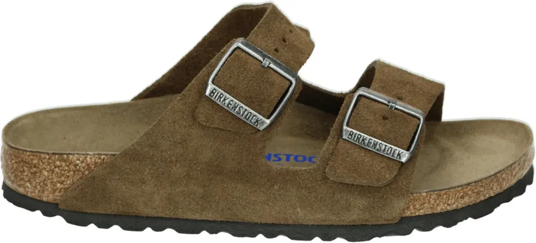 Birkenstock Arizona Soft Footbed Suede Slippers