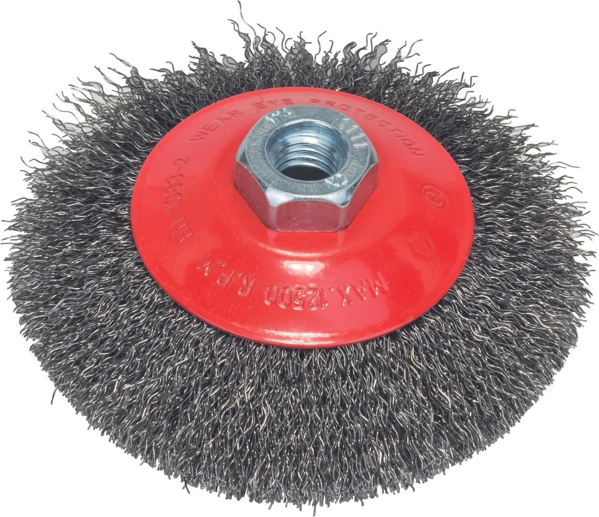 Bosch Professional M14 Kegelborstel 115mm - Gegalvaniseerd staal
