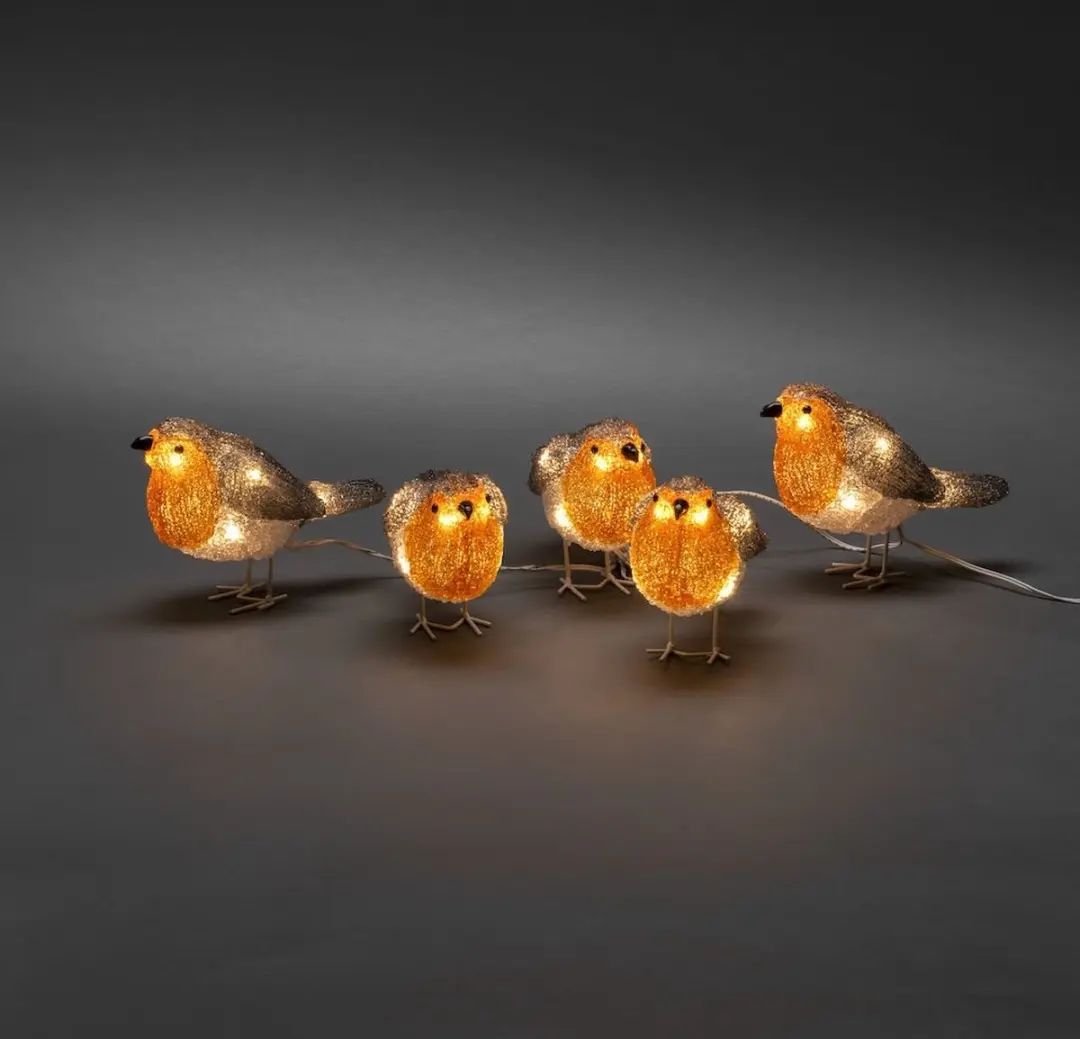Konstsmide Roodborst 3D Kerstfiguur