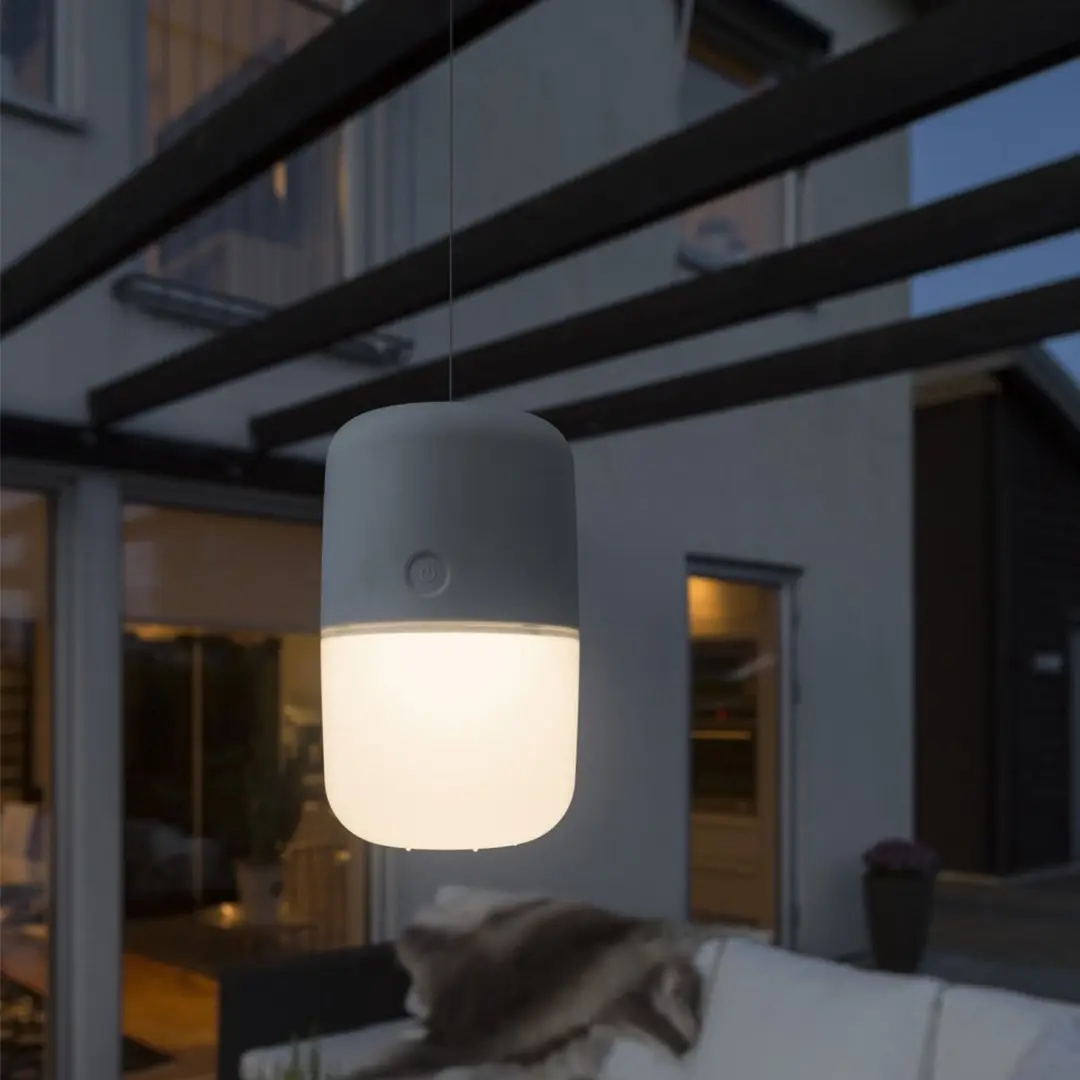 Konstsmide Assisi Hanglamp - 330W - Grijs - afbeelding 6 van 6