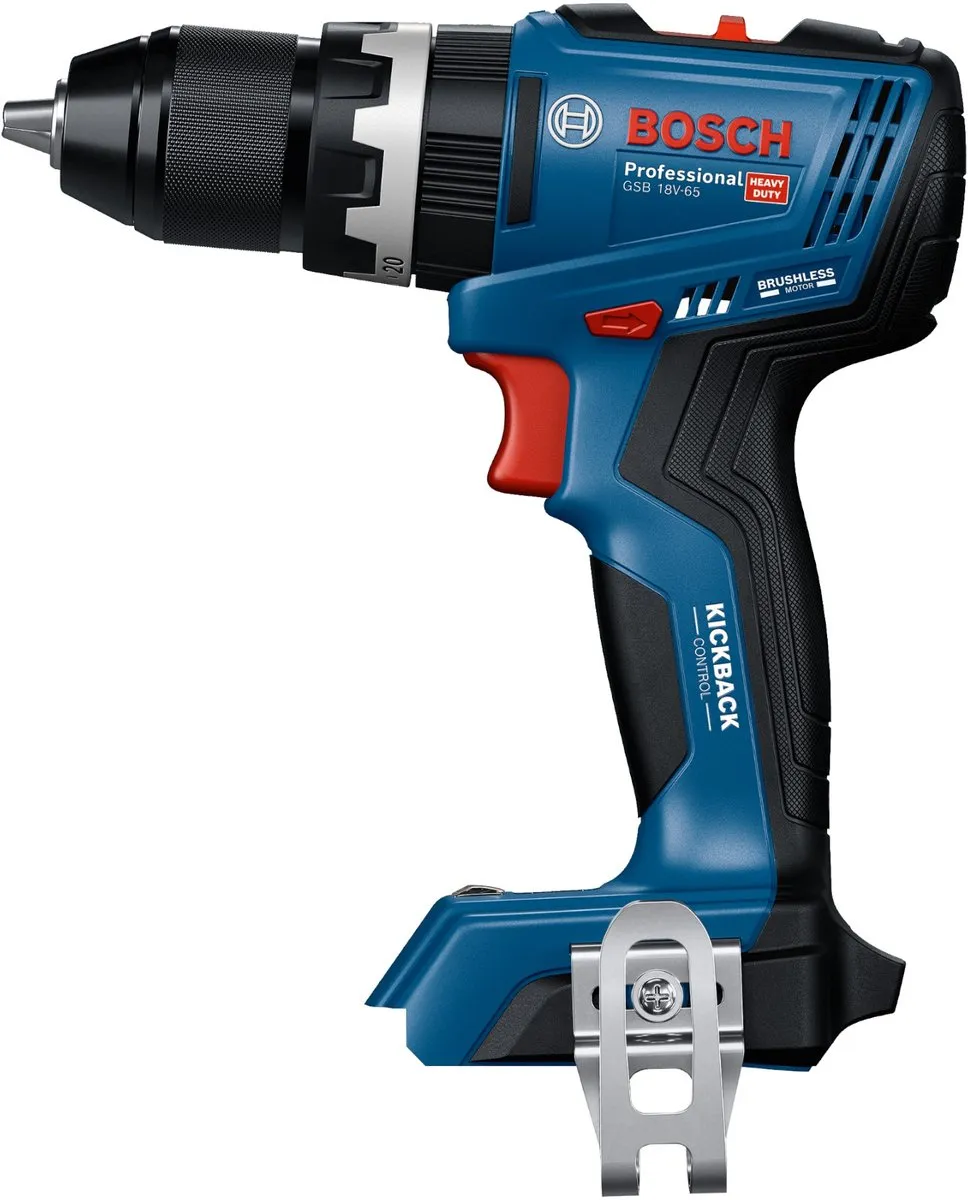 Bosch Professional GSB 18V-65 Accu Klopboormachine - 2 Snelheden