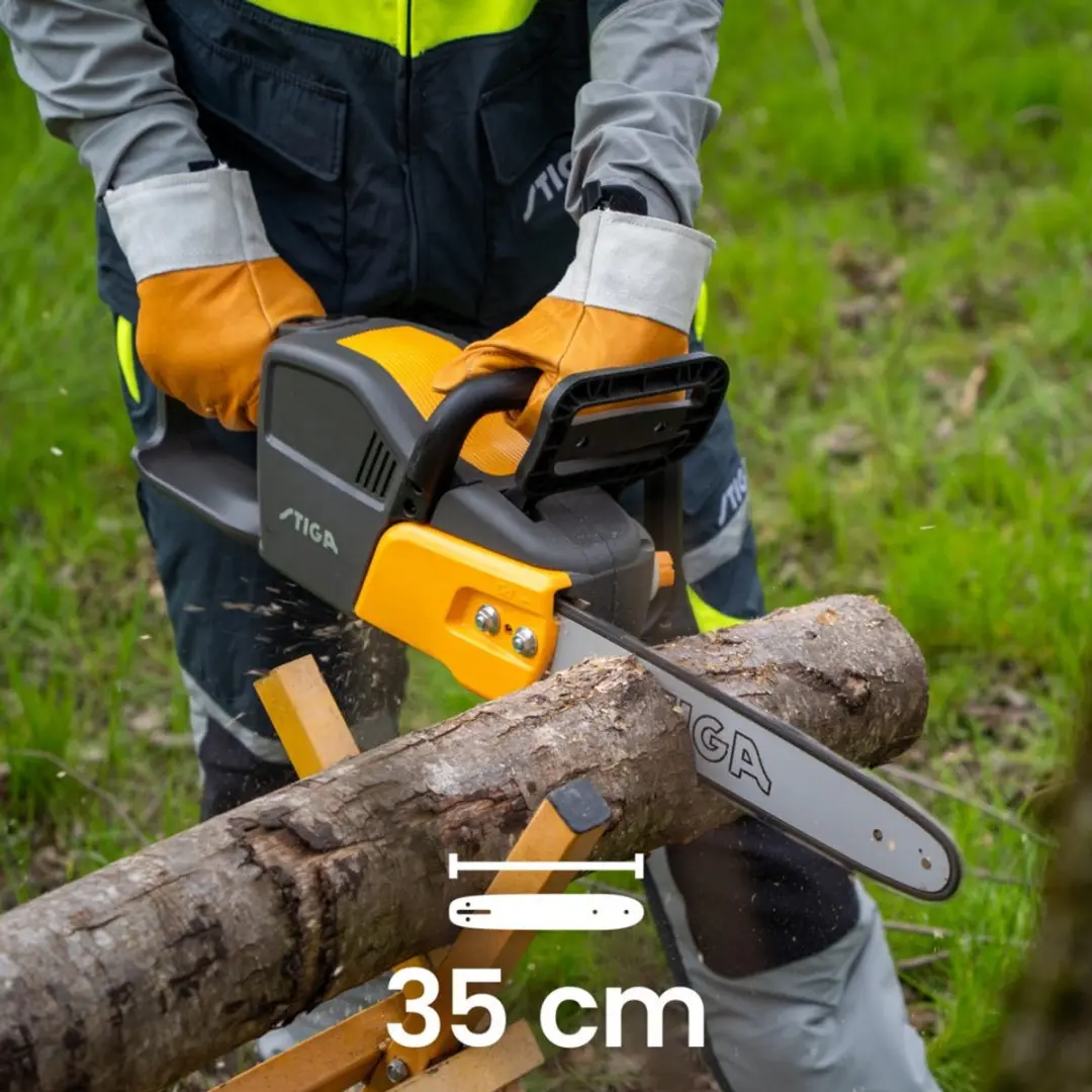Stiga CS 700e Kettingzaag - 1400W Accu - 35cm - afbeelding 3 van 6