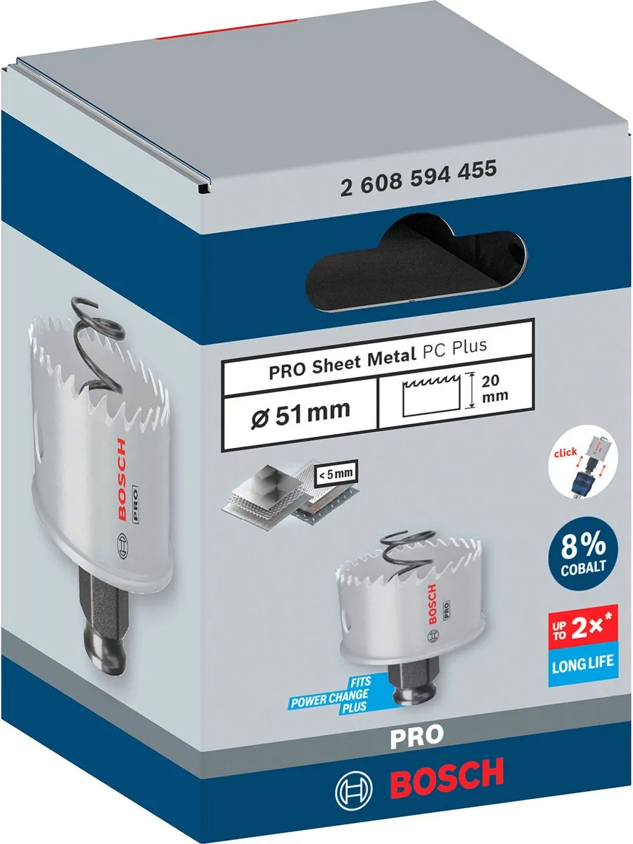 Bosch Professional PC Plus Gatenzaag 51mm - 2608594455