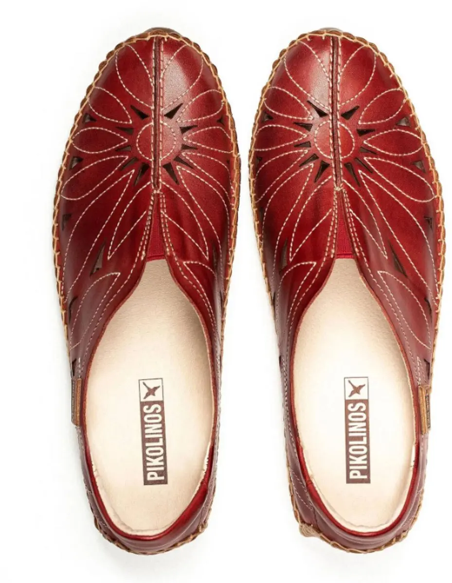 Pikolinos Jerez 578-7399 Dames Instapper - Rood - Maat 38 - afbeelding 2 van 6