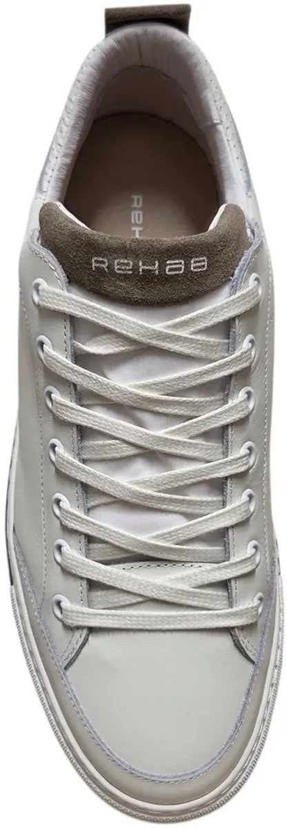 Rehab Crash Lage Sneakers - Wit - Maat 44 - afbeelding 4 van 6