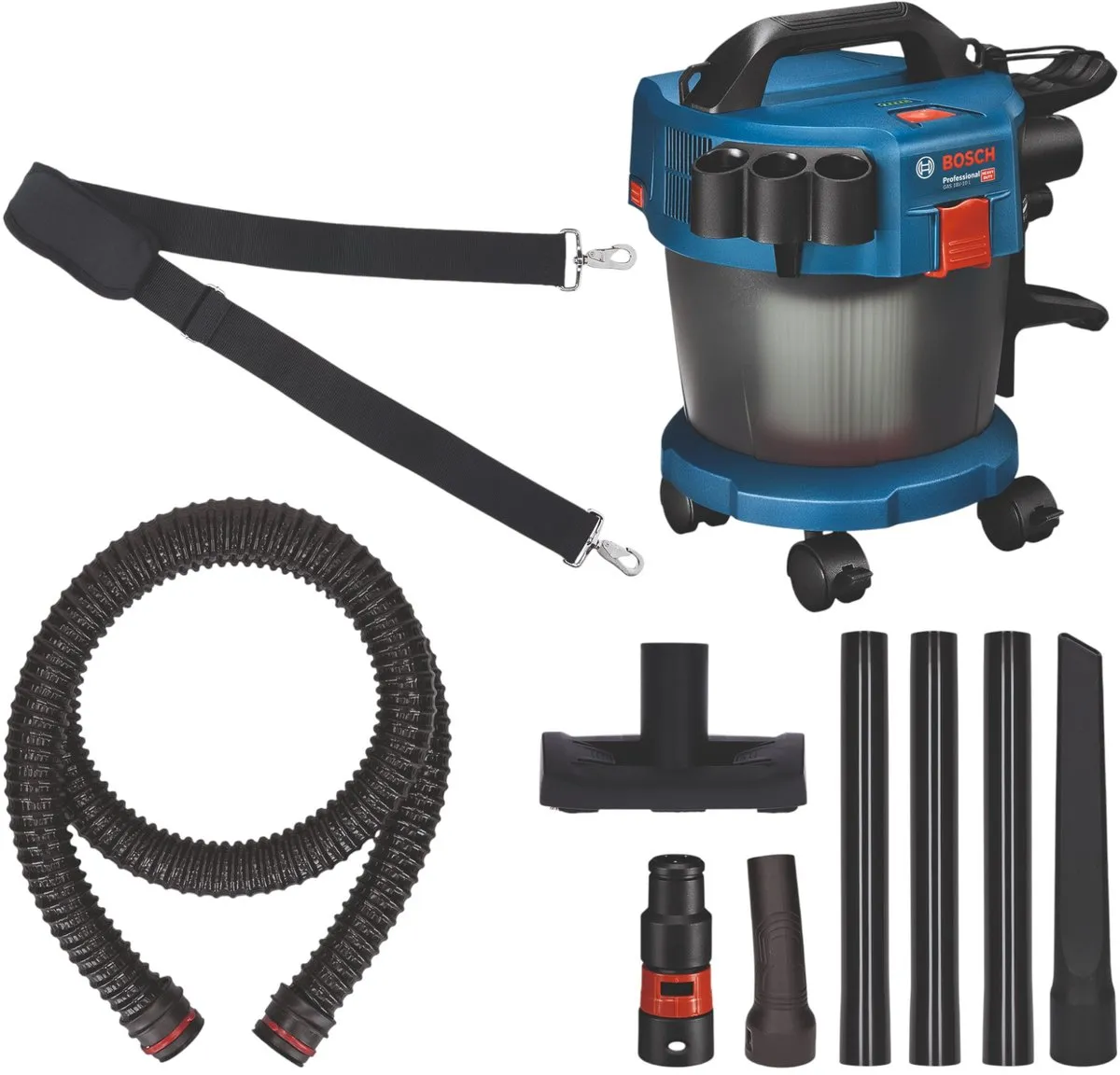 Bosch Professional GAS 18V-10L Accu Bouwstofzuiger 10L - MPN 06019C6302