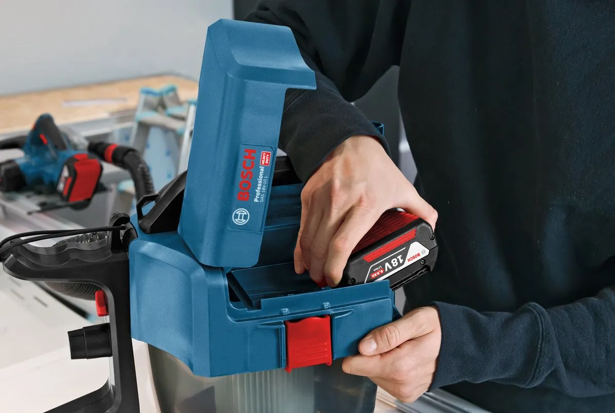 Bosch Professional GAS 18V-10L Accu Bouwstofzuiger 10L - MPN 06019C6302 - afbeelding 6 van 6